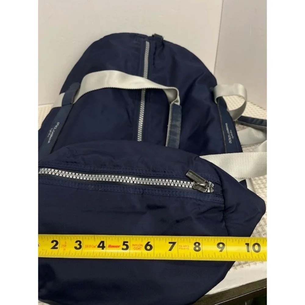 Dolce & Gabbana duffel bag Light Blue Medium Nylon‎ navy/Gray